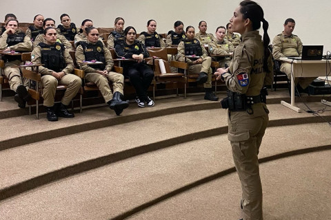 18º BPM realiza palestra em alusão ao Dia da Policial Feminina