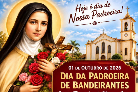 O dia de Santa Teresinha do Menino Jesus e da Sagrada Face é comemorado em 1º de outubro.