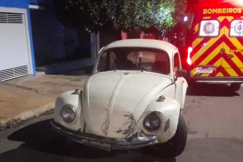 Acidente entre dois veículos mobiliza SAMU e Bombeiros em Bandeirantes