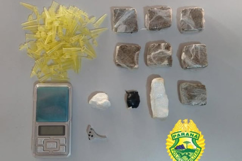 Rotam apreende drogas e um menor foi encaminhado no Habitar Brasil
