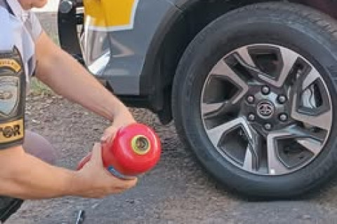 TÁTICO OSTENSIVO RODOVIÁRIO PRENDE TRAFICANTE EM RODOVIA DE MARÍLIA/SP