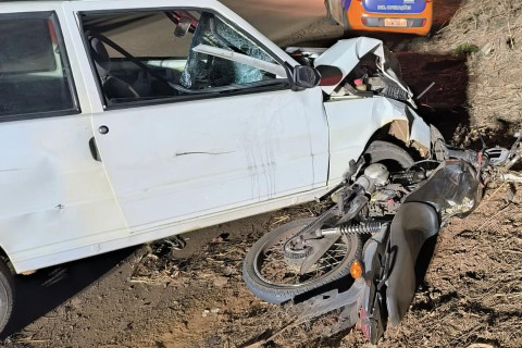 Motociclista de Andirá morre em grave acidente na BR-369, em Bandeirantes (PR)